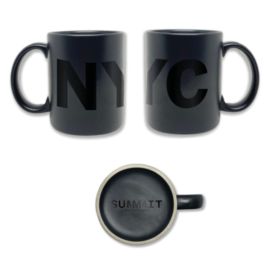 New York Black Mug